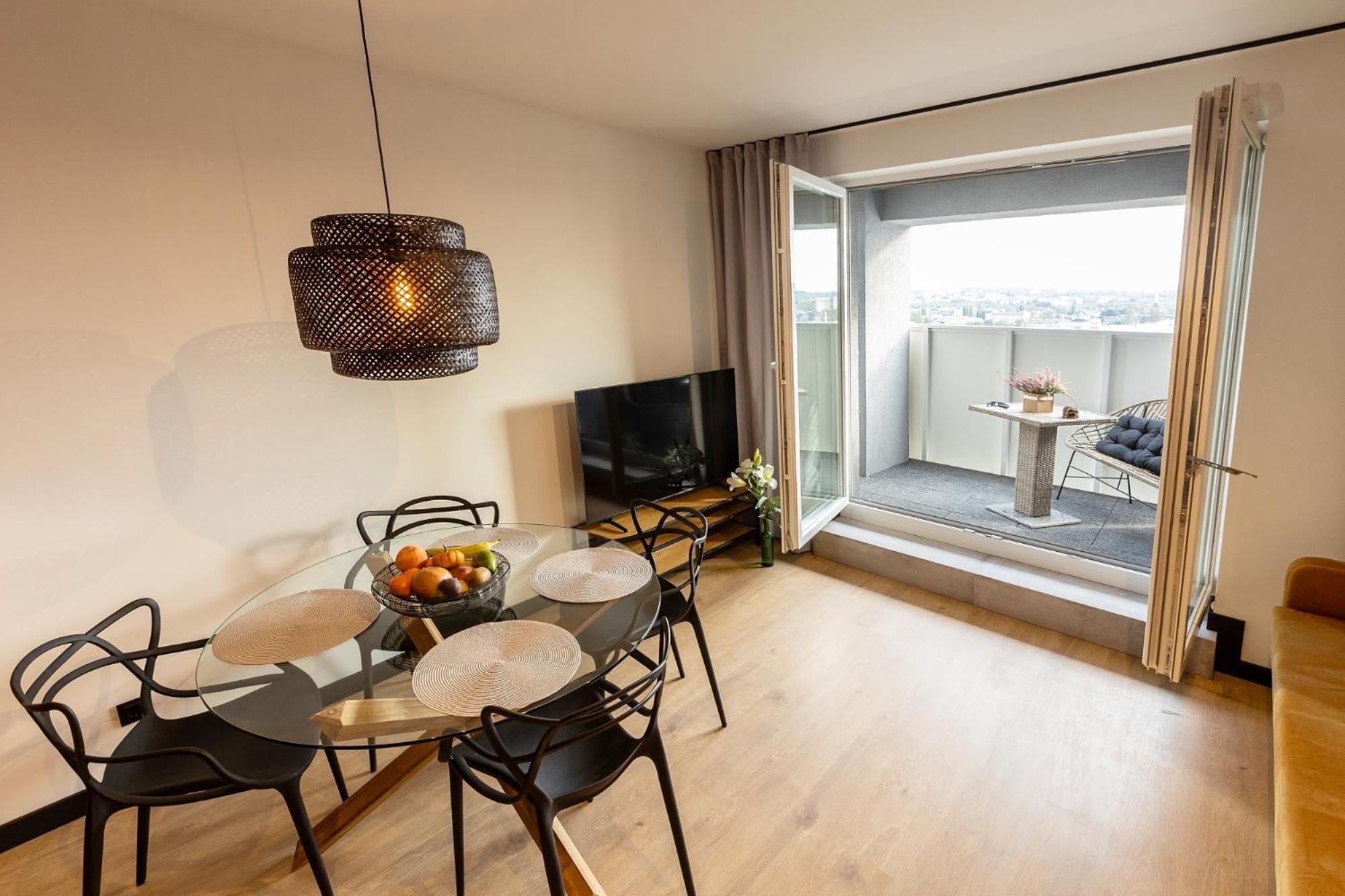 Kobiela Apartments Debowe Tarasy Katovice Exteriér fotografie